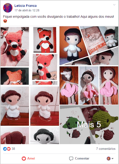 bonecas amigurumi